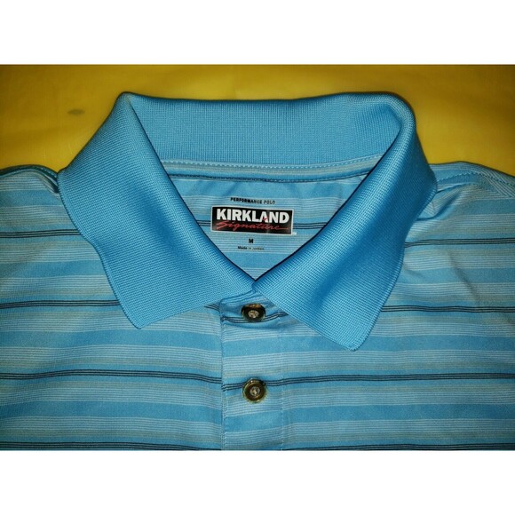 4 Dry Tec Mens' Polo Shirt Size M, 2 Cutter and Buck, 2 Kirkland EUC - Picture 5 of 10